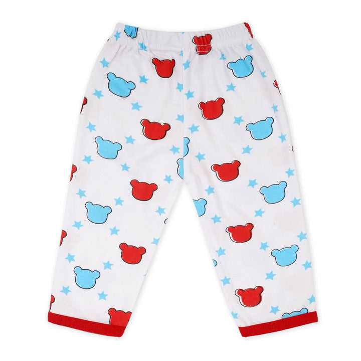 BABY BABY COTTON SUIT BEAR RED 3-6M