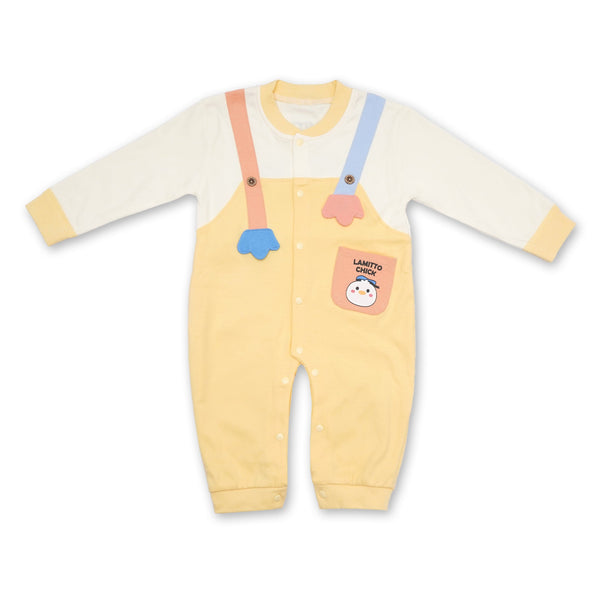 SUNSHINE BABY ROMPER LAMITTO CHICK YELLOW & WHITE 90/48 18-24 M