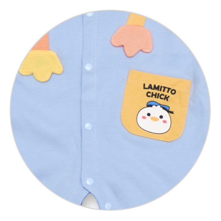 SUNSHINE BABY ROMPER LAMITTO CHICK BLUE & WHITE  90/48 18-24 M