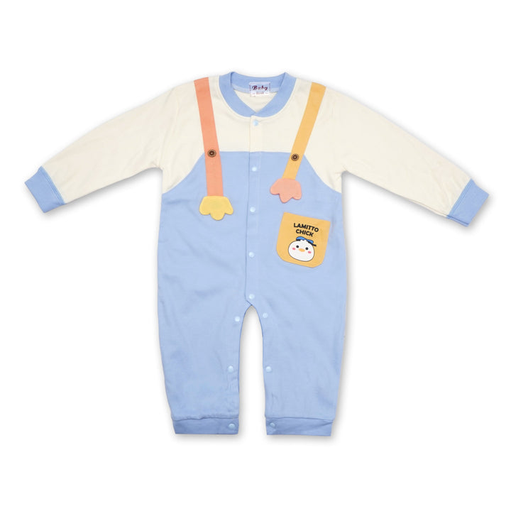 SUNSHINE BABY ROMPER LAMITTO CHICK BLUE & WHITE  90/48 18-24 M