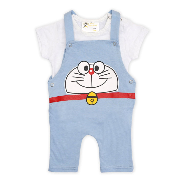 BABY DUNGAREE DOREMON BLUE 12-18 - SUNSHINE