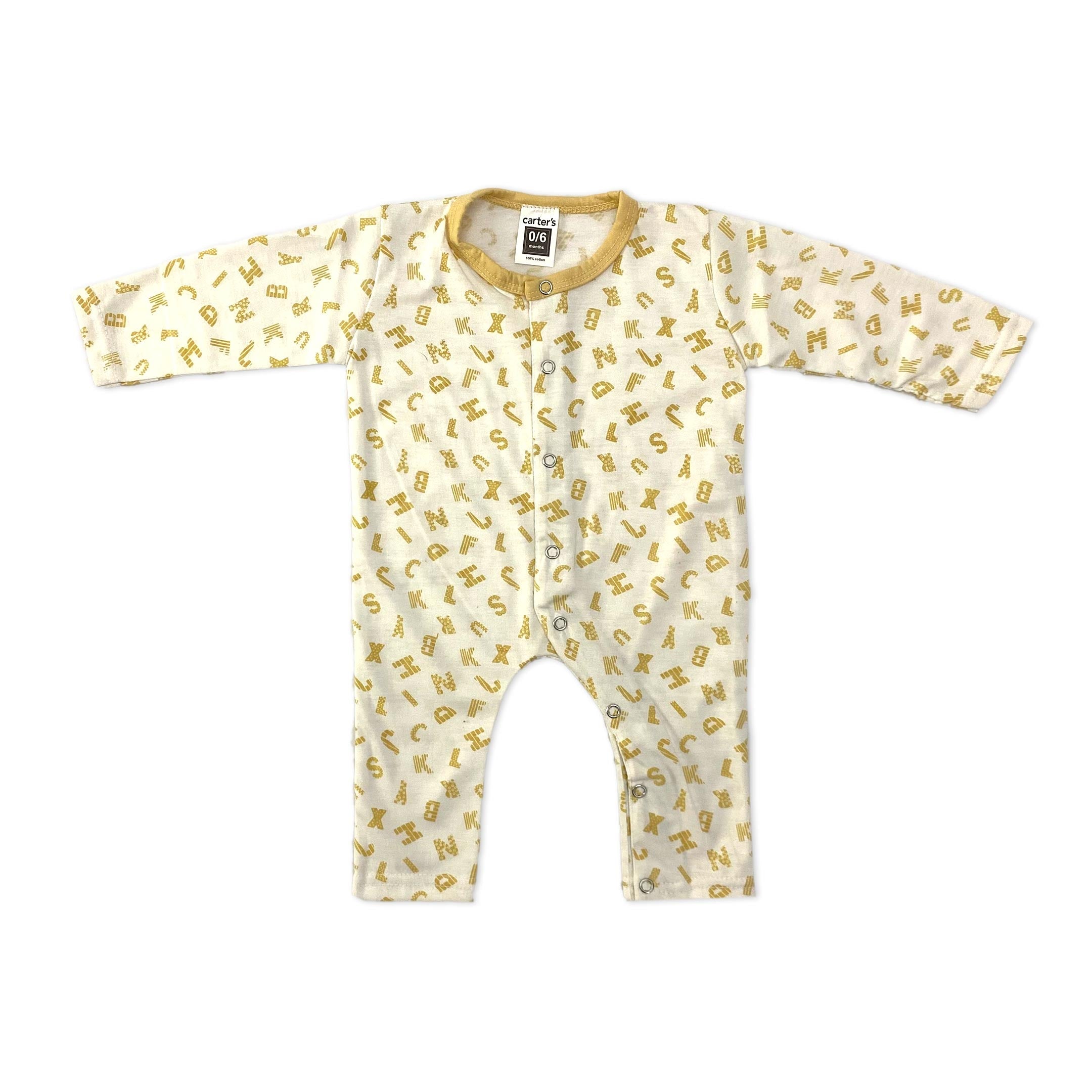 Alphabet sleepsuit store