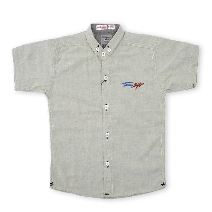 SUNSHINE BOYS POLO HALF SLEEVES LIGHT GREEN NO.26 (9-10) Y