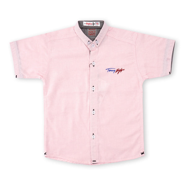 SUNSHINE BOYS POLO HALF SLEEVES PINK NO.24 (7-8) Y