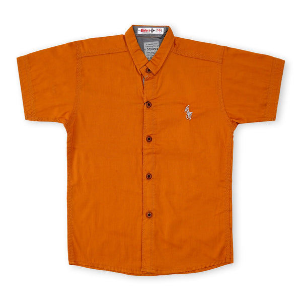 SUNSHINE BOYS POLO HALF SLEEVES CAMEL NO.26 (9-10) Y