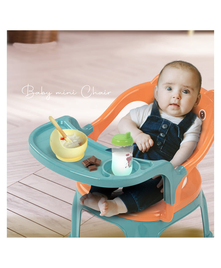 SUNSHINE BABY BOOSTER SEAT BLUE GIRAFFE