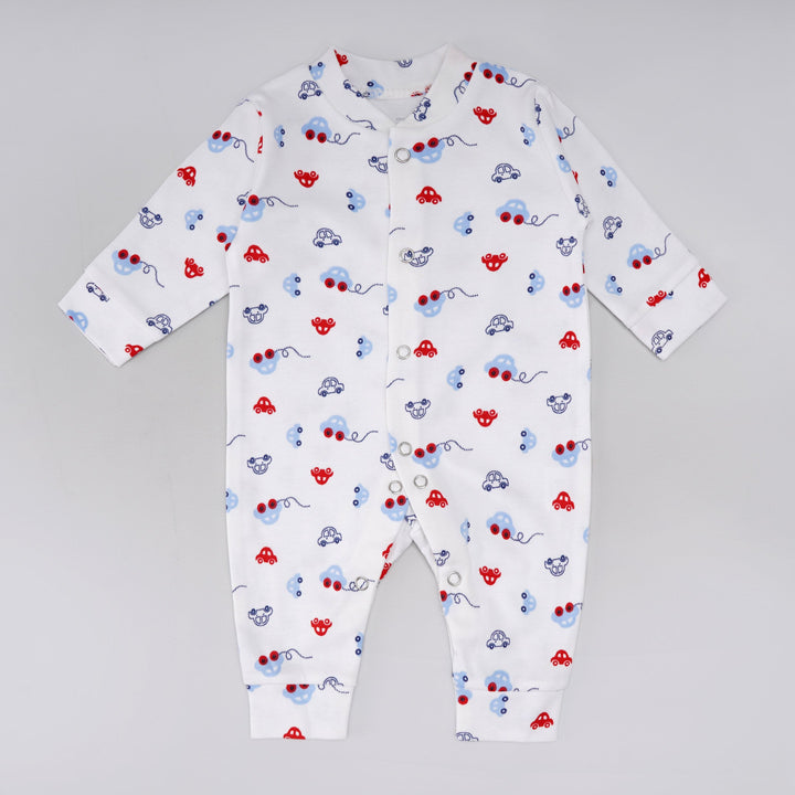 BABY SLEEPSUIT PACK OF 3 HELICOPTER BLUE 18-24