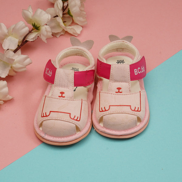 Kids Sandals Bear Light Pink - Sunshine