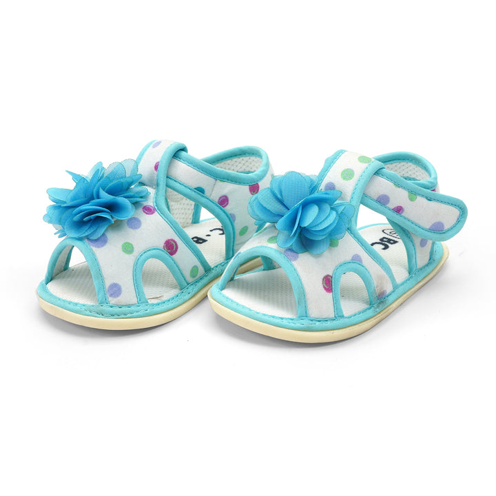 SUNSHINE KIDS SANDALS BLUE FLOWER BLUE 14.5 CM 3-4 Y