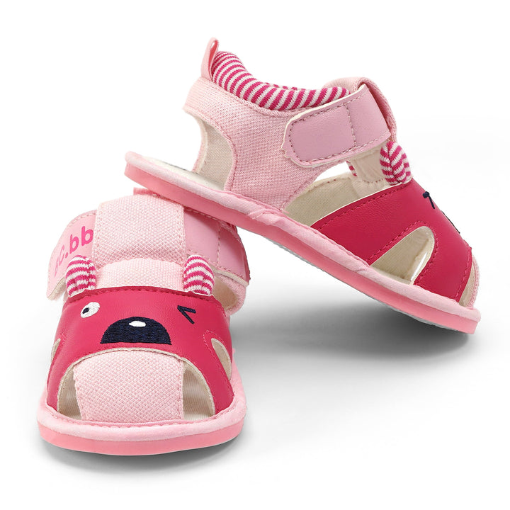 SUNSHINE BABY SANDLE DARK PINK BEAR WINK NO 15.0 CM 12-18M