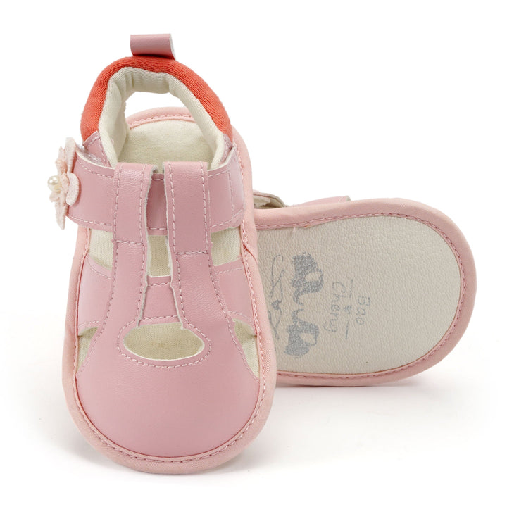 SUNSHINE GIRLS SANDALS SHINEY PINK 12.0 CM 1 Y