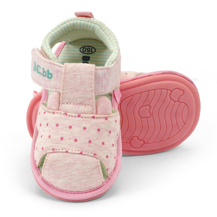 SUNSHINE BABY SANDAL POLKA DOTS PINK NO.15 13.0 CM 2 Y