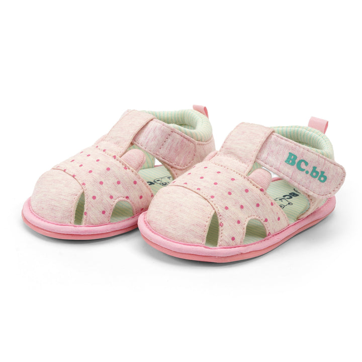 SUNSHINE BABY SANDAL POLKA DOTS PINK NO.15 13.0 CM 2 Y