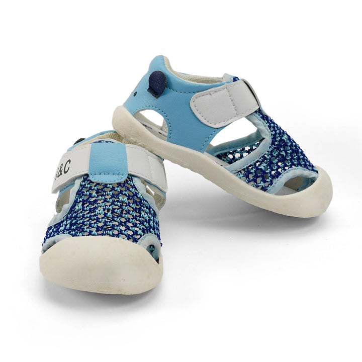 SUNSHINE BABY SANDALS BLUE AND WHITE 14 CM 3 Y