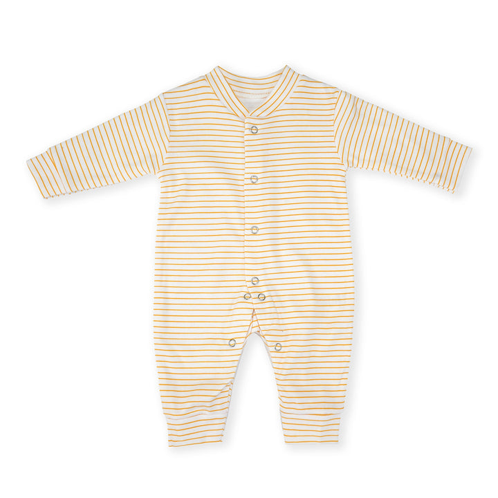 BABY SLEEPSUIT PACK OF 3 CAR YELLOW 18-24 M