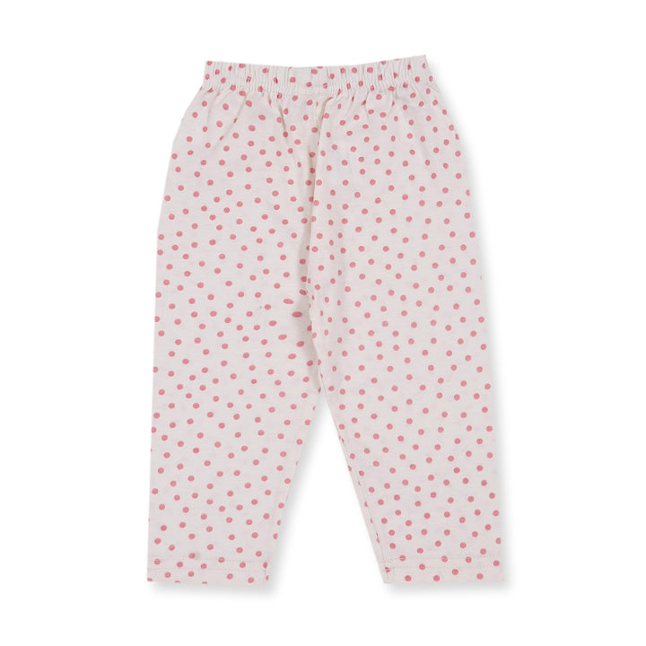 SUNSHINE SLEEP SUIT POLKA DOTS PINK( 18-24 M)