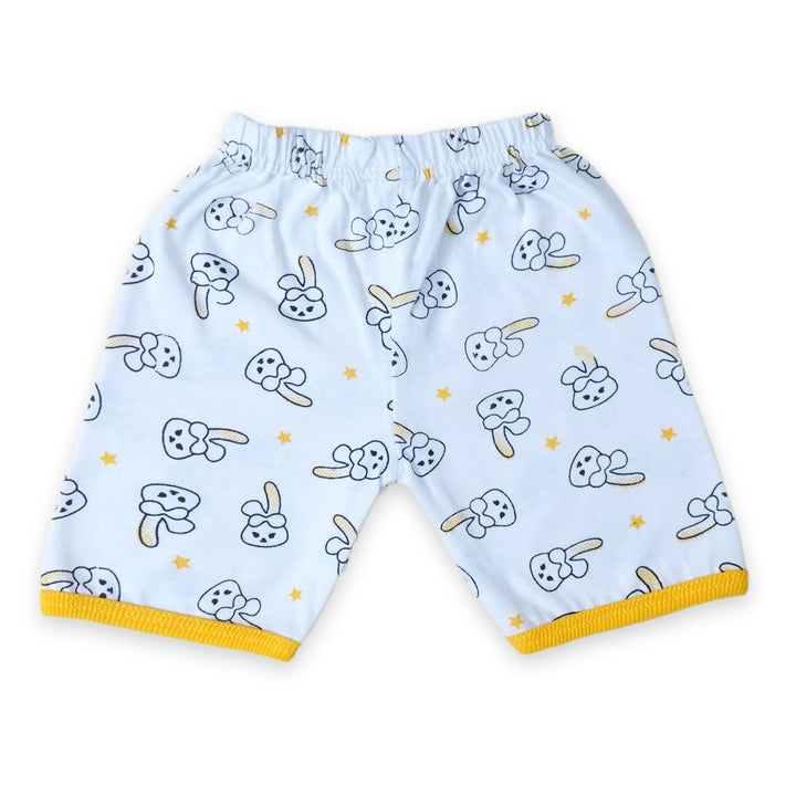 SUNSHINE SLEEPSUIT SHORT AND SHIRT RABBIT YELLOW 3-6 M