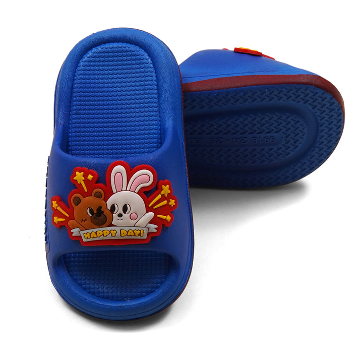 SUNSHINE KIDS SLIPPERS HAPPY DAY BLUE (7-8 Y) (28/29) 180MM