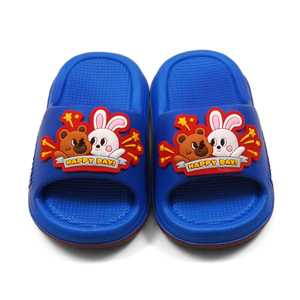 SUNSHINE KIDS SLIPPERS HAPPY DAY BLUE (7-8 Y) (28/29) 180MM