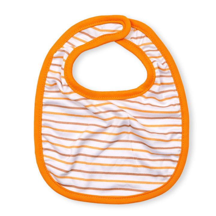 SUSHINE 5 PCS BIBS AND BOTIES PUMPKIN SMALIE ORANGE