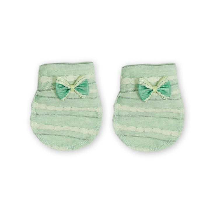 SUNSHINE BABY ROMPER PACK OF 3 CROWN STRIPES SEA GREEN 3-6M