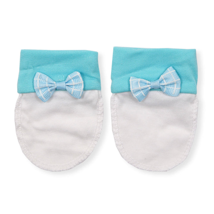 SUNSHINE PACK OF 3 ROMPER CHANNEL TURQUOISE 6-9 M