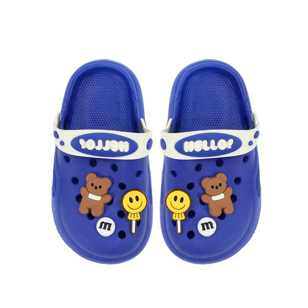 Kids Crocs Hello Blue - Sunshine