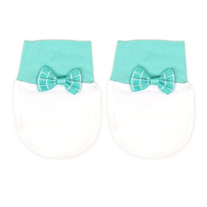 SUNSHINE BABY ROMPER PACK OF 3 CROWN SEA GREEN & WHITE 6-9M