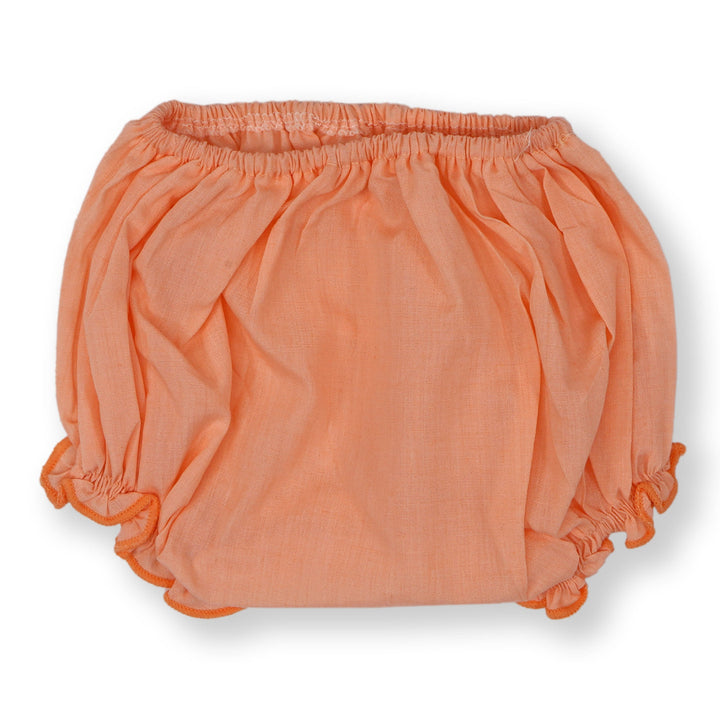 SUNSHINE BABY GIRLS SUMMER PANTY & FROCK PEACH 6-12M