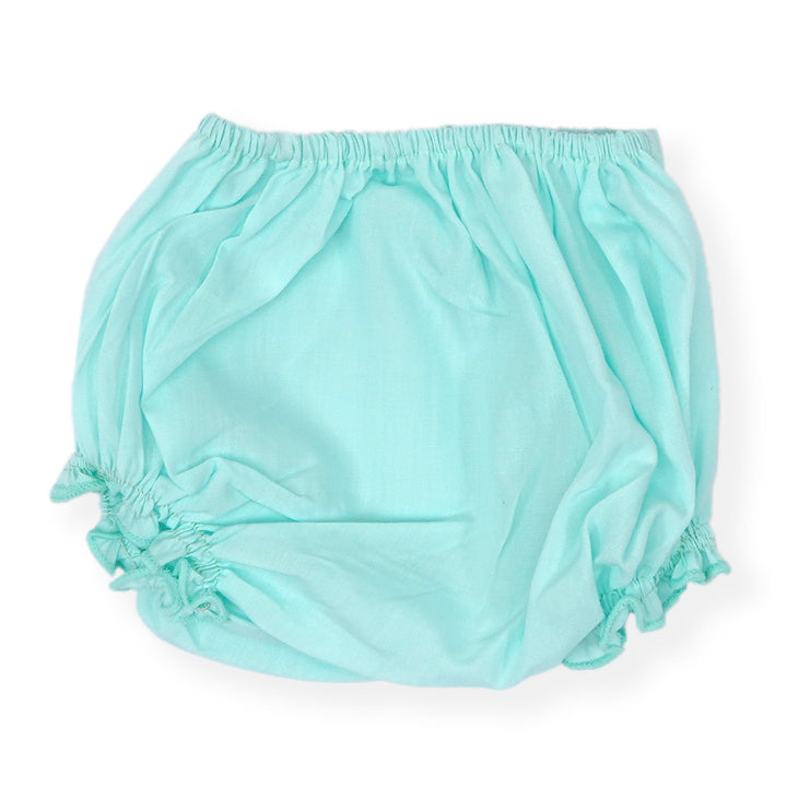 SUNSHINE BABY GIRLS SUMMER PANTY & FROCK SEA GREEN 6-12M