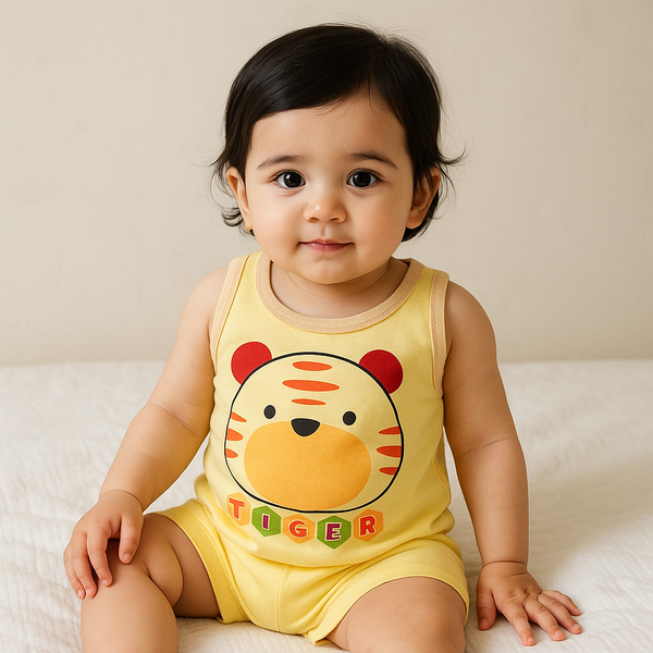 Kids Sandos Set Bear Yellow - Sunshine