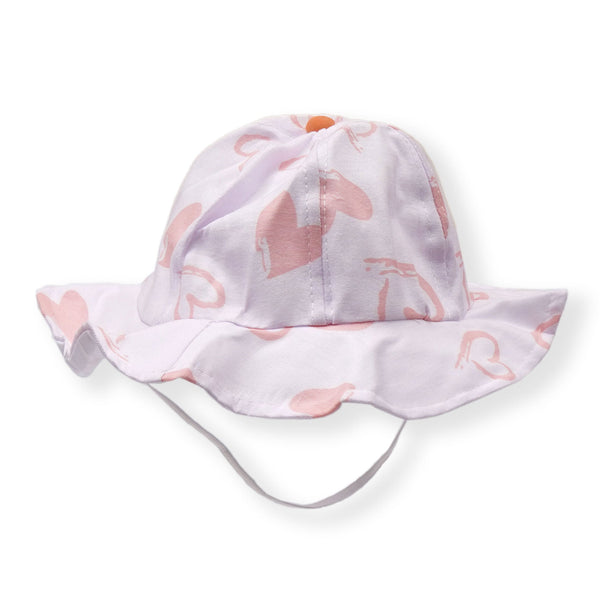 SUNSHINE KIDS HAT HEART LIGHT PURPLE