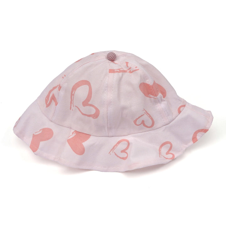 SUNSHINE KIDS HAT HEART BABY PINK