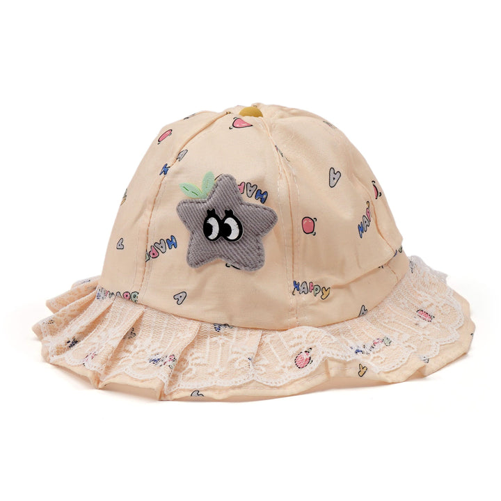 SUNSHINE KIDS HAT STAR YELLOW