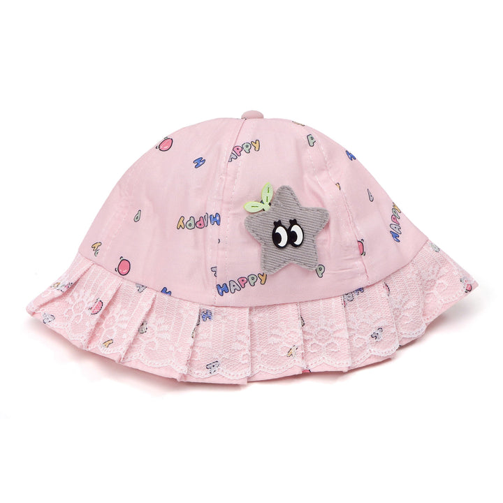 SUNSHINE KIDS HAT STAR BABY PINK