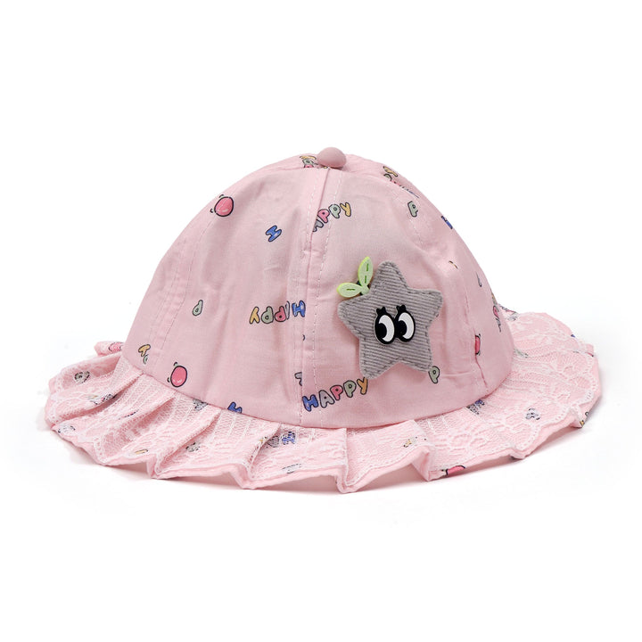 SUNSHINE KIDS HAT STAR BABY PINK