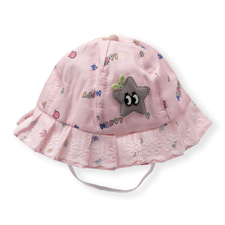 SUNSHINE KIDS HAT STAR BABY PINK