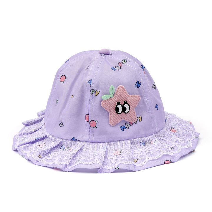 SUNSHINE KIDS HAT STAR BABY PURPLE