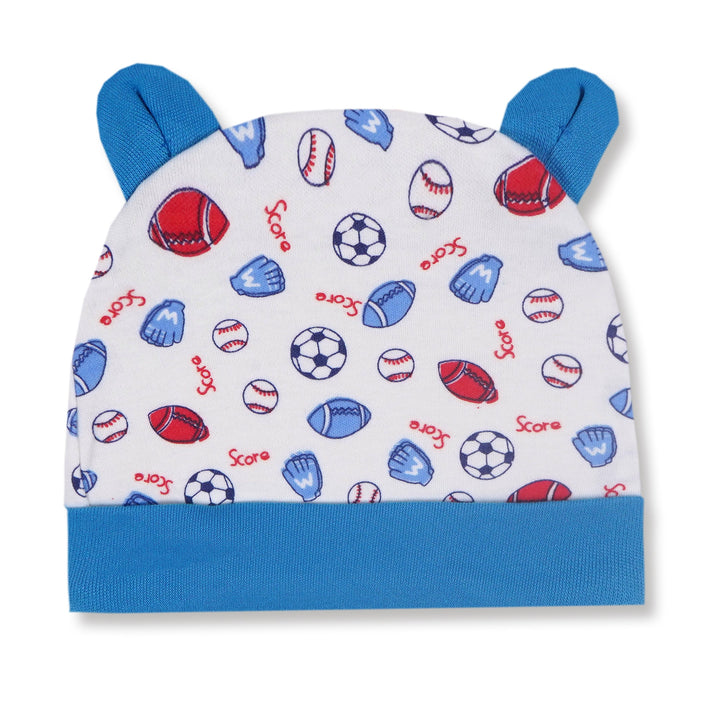 SUNSHINE LITTLE SPARKS PACK OF 3 CAP SET BEAR BLUE