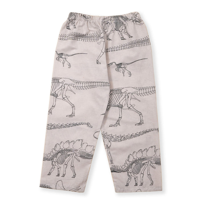 SUNSHINE KIDS NIGHSUIT T REX SKELETON GREY 6-7 Y