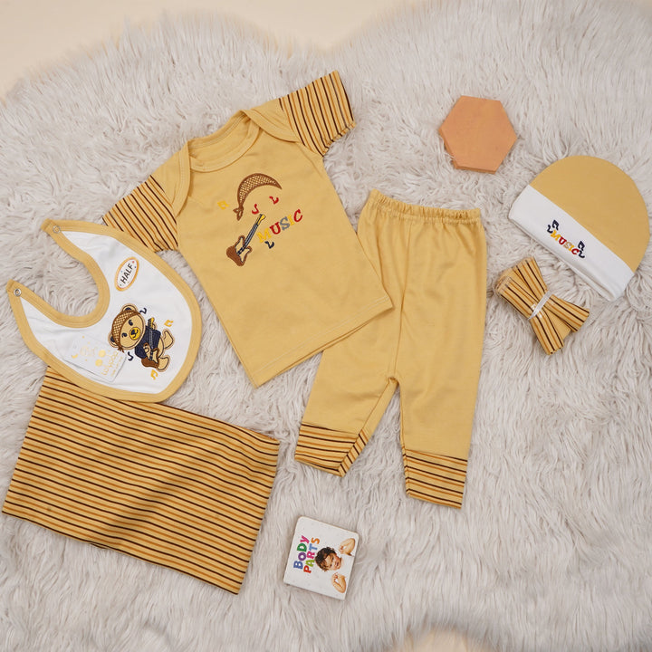 SUNSHINE BABY GIFT SET 9 PCS PIRATE BEAR BEIGE