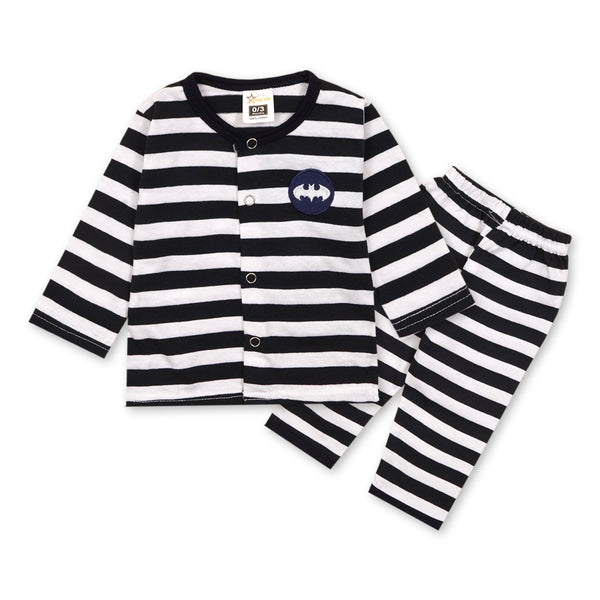 SUNSHINE BABY SLEEPSUIT COTTEN NAVY BLUE STRIPES 3-6 M