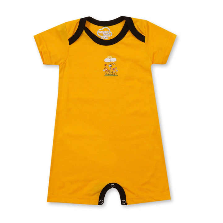 SUNSHINE KIDS 3 PCS SHORT ROMPER MOON & STARS 18-24M