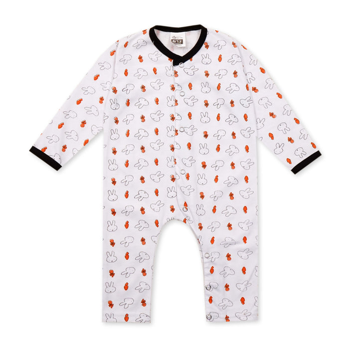 SUNSHINE KIDS SLEEPSUIT RABBIT BLACK 12-18M