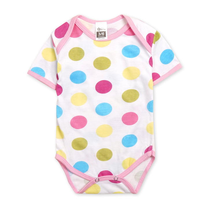 SUNSHINE BABY BODYSUITS PACK OF 3 PINK (6-9 M)