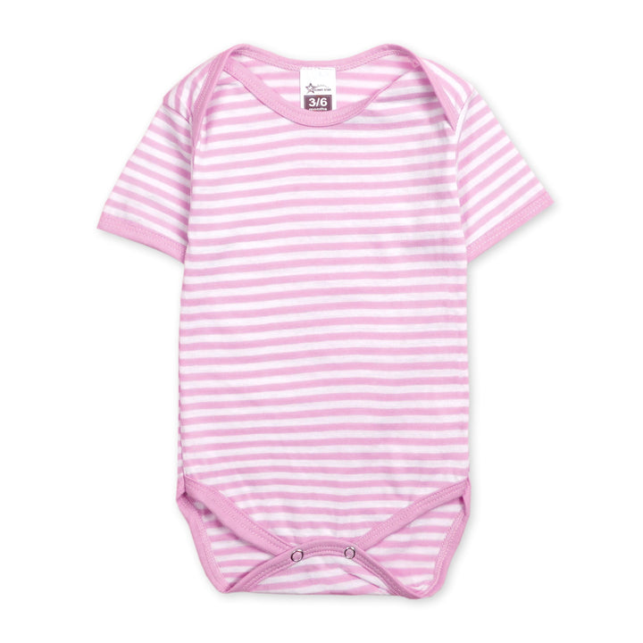 SUNSHINE BABY BODYSUITS PACK OF 3 PINK (6-9 M)