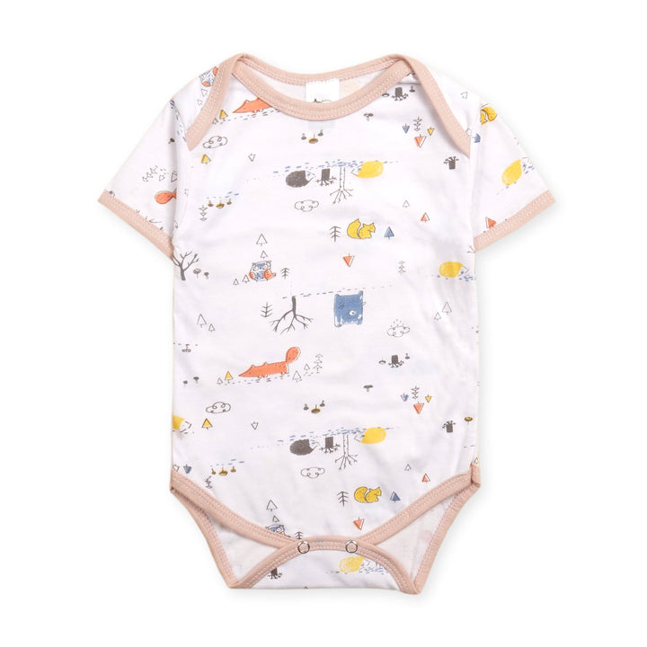 SUNSHINE BABY BODYSUITS PACK OF 3 PEACH (6-9 M)