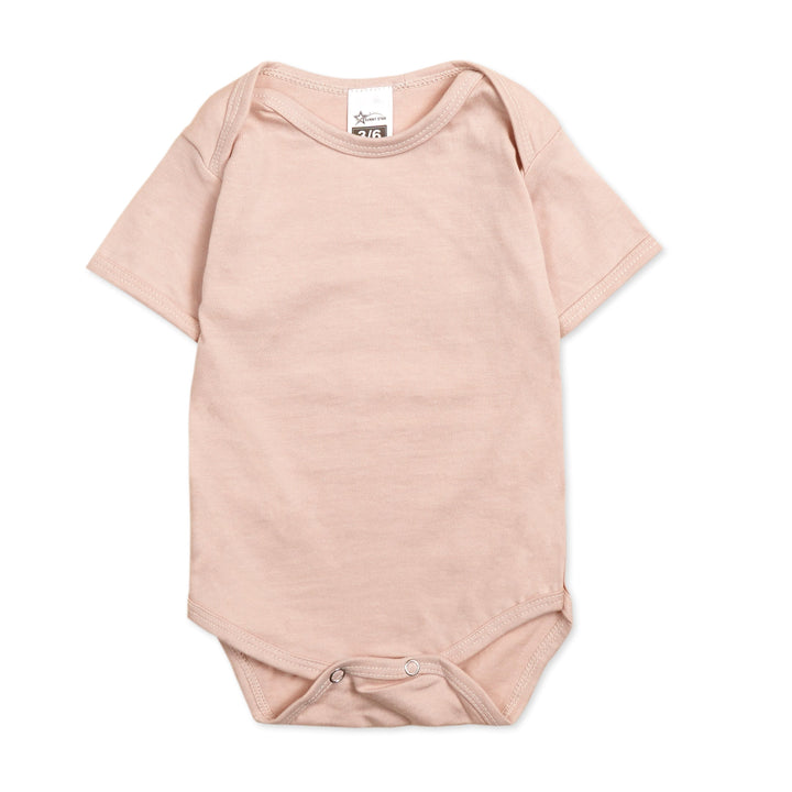 SUNSHINE BABY BODYSUITS PACK OF 3 PEACH (6-9 M)