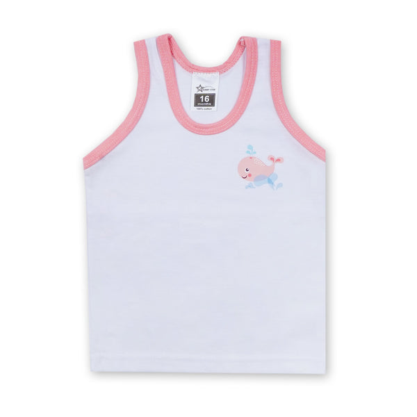 SUNSHINE KIDS SANDO PEACH NO 18 2-3Y