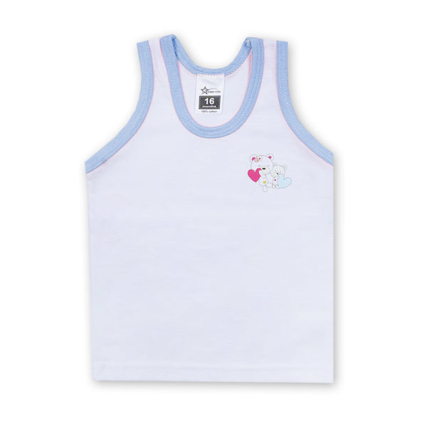 SUNSHINE KIDS SANDO BLUE NO 18 2-3Y